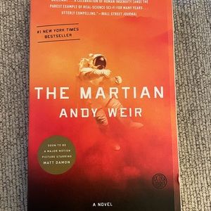 The Martian by Andy Weir Paperback Book EUC